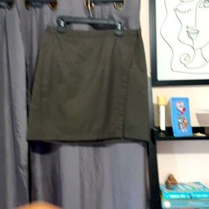 Mid length Velcro wrap skirt